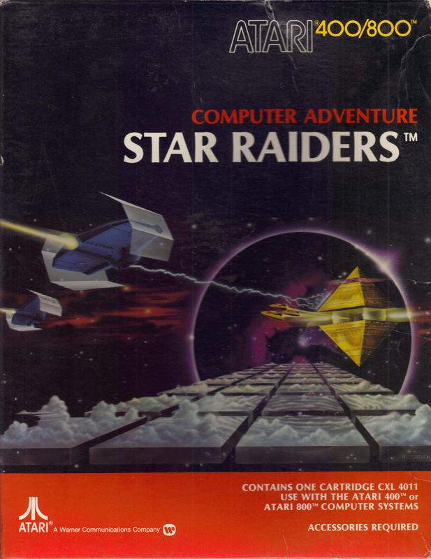 Star Raiders box art for Atari 5200